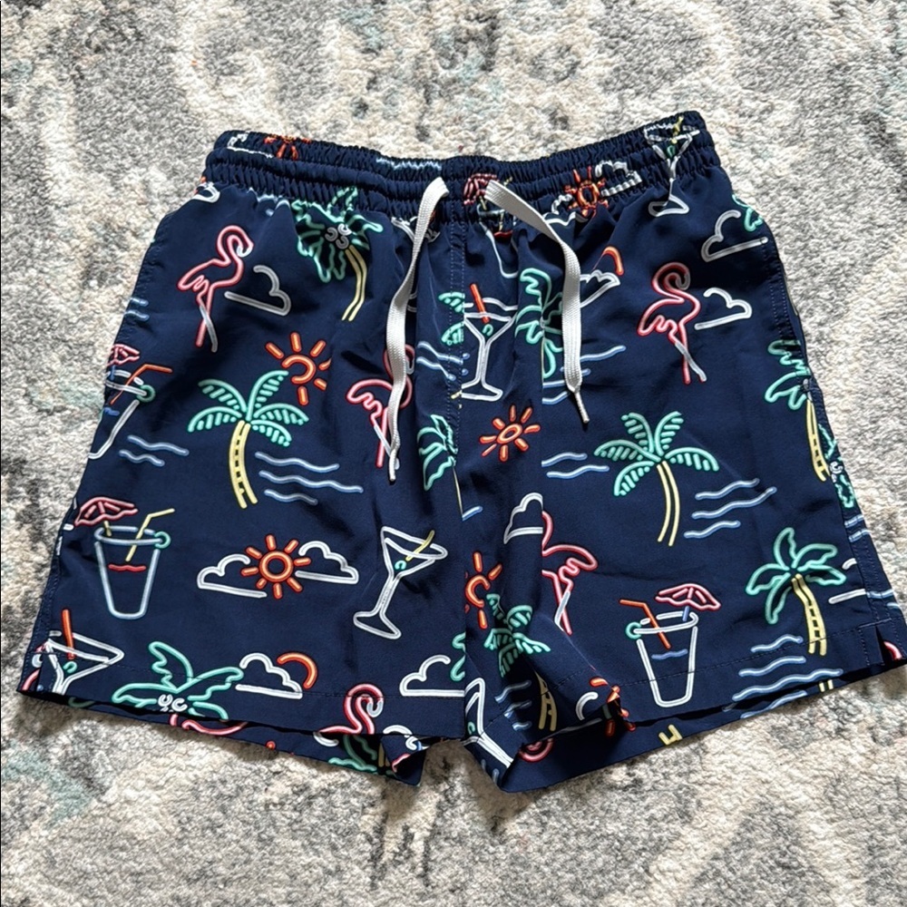 Men’s Chubbies Neon Lights Swim Shorts 5.5”